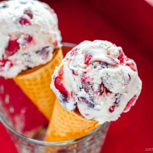 Cherry Ice Cream Image