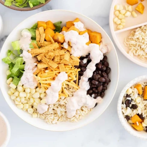 Easy Vegetarian Burrito Bowls Image