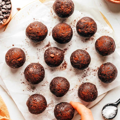 Salted Brownie Bites Image