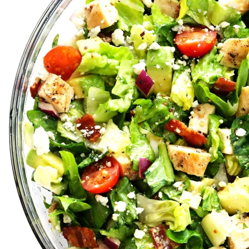 Chicken, Bacon and Avocado Chopped Salad Image