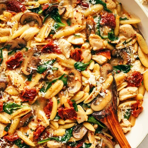 One-Pot Creamy Sun-Dried Tomato Pasta Image