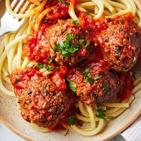 Vegan Meatballs (Black Bean Based) Image