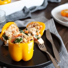 Vegetarian Stuffed Peppers Recipe Page