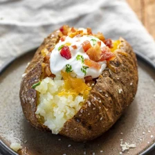 Air Fryer Baked Potatoes Recipe Page