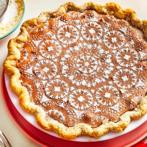 Chocolate Chess Pie Image