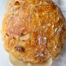 No Knead Garlic Bread Recipe Page