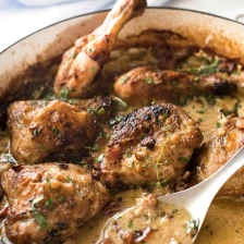 Chicken in White Wine Cream Sauce Recipe Page