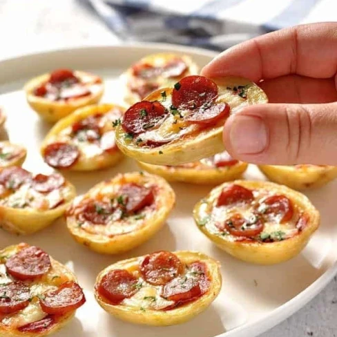 Mini Pizza Potato Skins Image