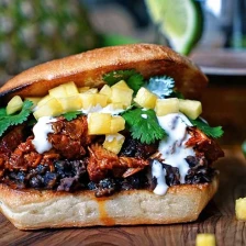 Pineapple Chile Pulled Pork Sandwiches Recipe Page