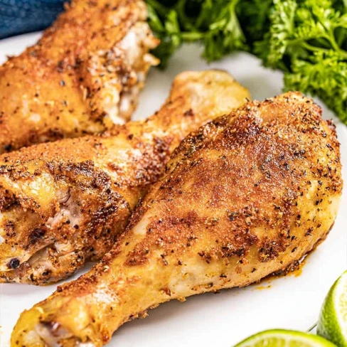 Easy Baked Chicken Drumsticks (4 flavors!) Image