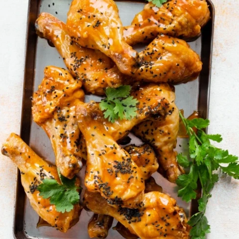 Sticky Honey Chicken Drumsticks | Marion&#039;s Kitchen Image