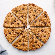 Easy Chocolate Chip Cookie Cake (with Oatmeal) Recipe Page