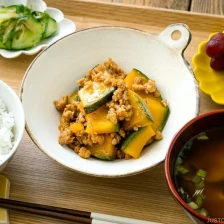 Kabocha Pork Stir-Fry Recipe Page