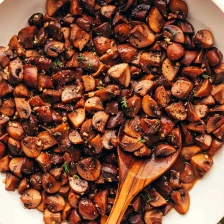 White Wine Sautéed Mushrooms Recipe Page