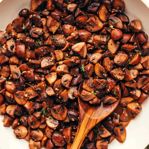 White Wine Sautéed Mushrooms Image