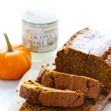 Coconut Oil Pumpkin Bread Recipe Page