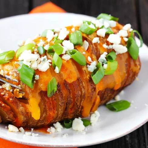 Buffalo Hasselback Potatoes Image