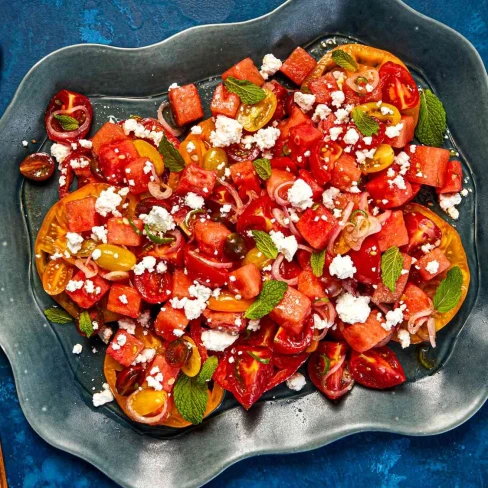 Tomato-Watermelon Salad Image