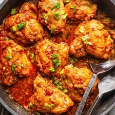 Smothered Chicken Thighs In Onion Gravy Recipe Page