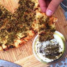 Grilled Flatbread With Olive Oil and Za&#039;atar Recipe Recipe Page