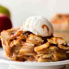 Salted Caramel Apple Pie Recipe Page