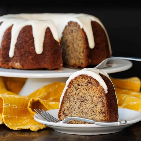 Banana Bundt Cake Recipe Image