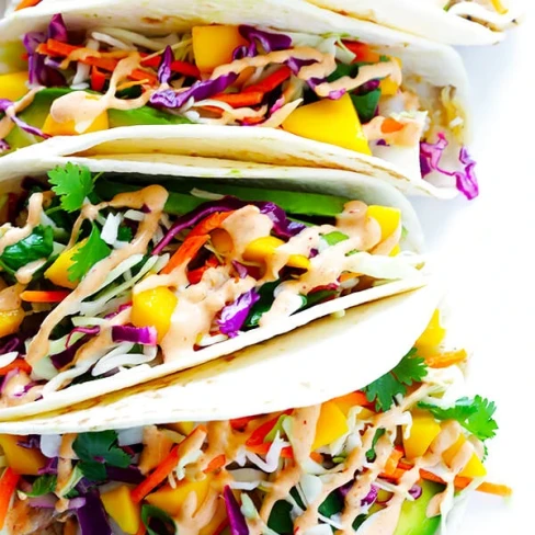 Mango Chipotle Fish Tacos Image