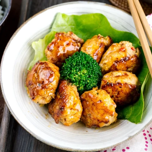 Teriyaki Chicken Meatballs Image