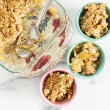 Easy Apple Crisp Recipe Page