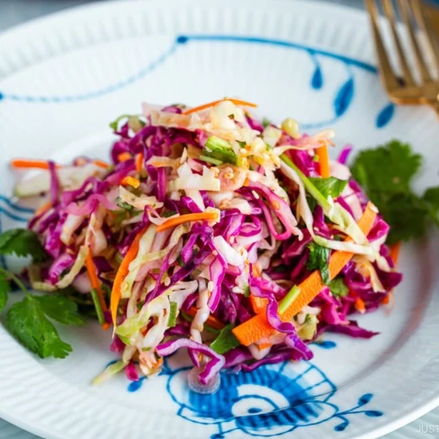 Asian Coleslaw with Sesame Dressing Image