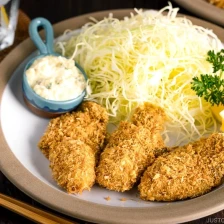 Japanese Fried Oysters (Kaki Fry) with Homemade Tartar Sauce Recipe Page