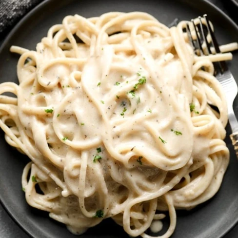 Dairy Free Alfredo Sauce (No Cashews Or Cauliflower!) Image