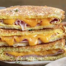 Egg And Ham Breakfast Sandwich Recipe Page