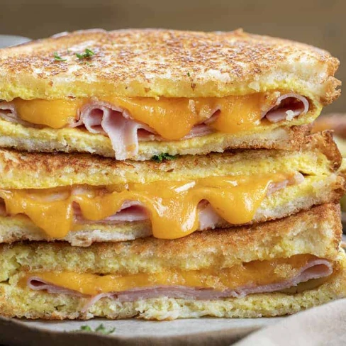 Egg And Ham Breakfast Sandwich Image