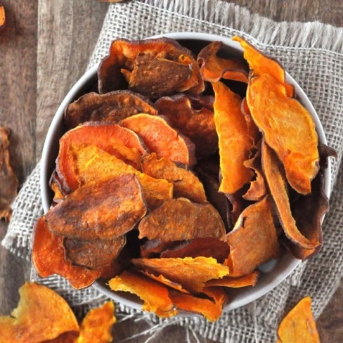 Baked Sweet Potato Chips Image