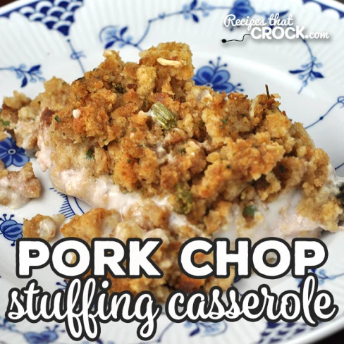 Pork Chop Stuffing Casserole Image