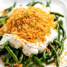 Green Beans with a Mountain of Panko Recipe Page