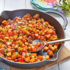 Sweet Potato Hash Recipe Page