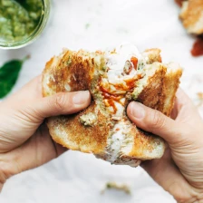 Loaded Caprese Grilled Cheese Recipe Page