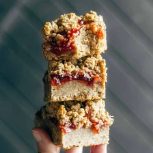 Strawberry Oat Crumble Bars Recipe Page