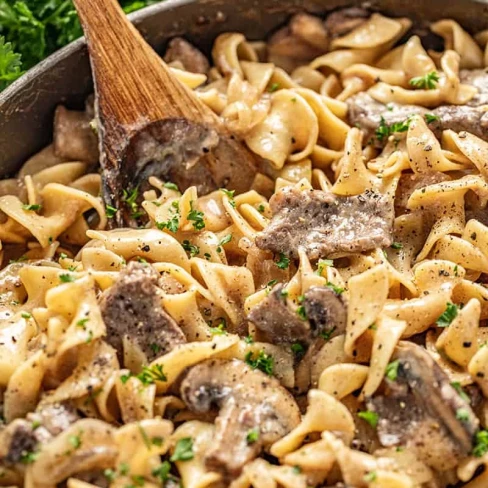 Old Fashioned Beef Stroganoff Image