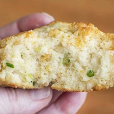 Cheesy Garlic Scapes Biscuits Recipe Page