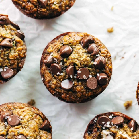 Feel-Good Zucchini Muffins Image