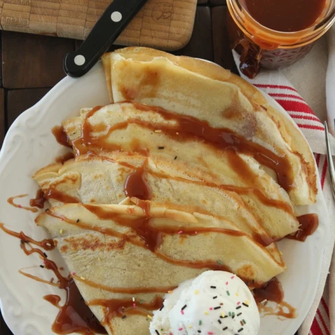 Salted Caramel Crepes Image