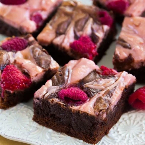 Raspberry Cheesecake Brownies Image