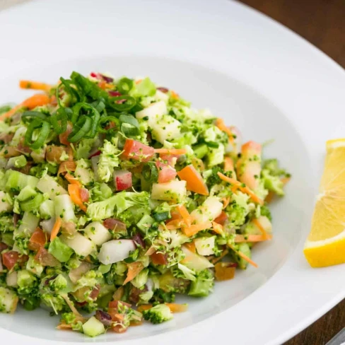 Loaded Broccoli Radish Salad Recipe Image