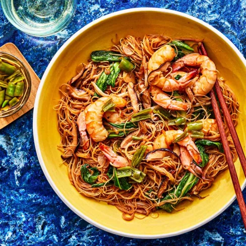 Fried Bee Hoon (Singapore Noodles) Recipe Image