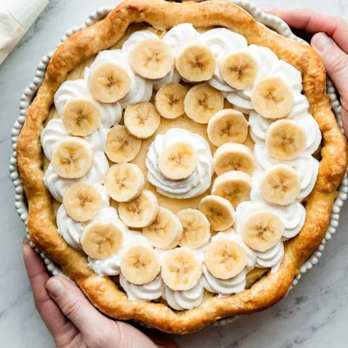 Homemade Banana Cream Pie Image