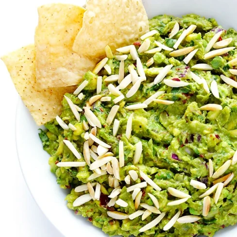 Toasted Almond and Chipotle Guacamole Image