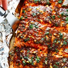 Honey Mustard Salmon In Foil Recipe Page